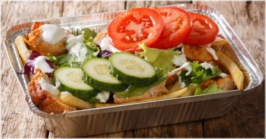 Kapsalon shoarma groot
